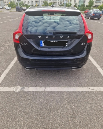 Volvo V60 cena 39900 przebieg: 267000, rok produkcji 2014 z Warszawa małe 106